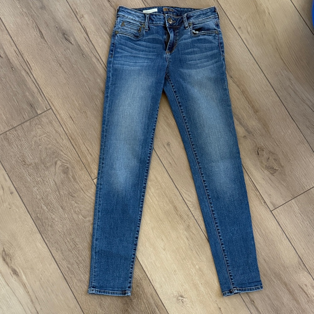 Kut from the Kloth Women's Blue Skinny Jeans